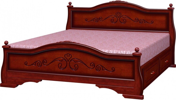 Кровать Карина 1 с ящиками в Волгодонске