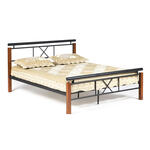 Двуспальная кровать EUNIS (AT-9220) Wood slat base (14025) в Волгодонске
