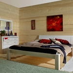 Деревянная кровать Рондо 2 в Волгодонске