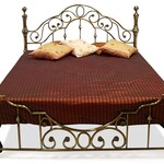 Двуспальная кровать металлическая VICTORIA в Волгодонске