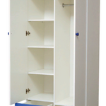 Шкаф 2-х дверный комбинированный с ящиками и фотопечатью Совята 2.2 в Волгодонске